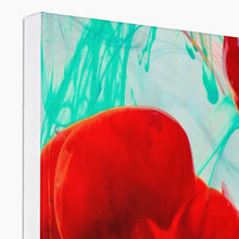 Încarcă imaginea în vizualizatorul Galerie, f Tablou Abstract Explozie Roşie