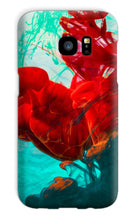 Încarcă imaginea în vizualizatorul Galerie, f Husă Telefon Abstract Explozie Roşie