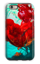 Încarcă imaginea în vizualizatorul Galerie, f Husă Telefon Abstract Explozie Roşie