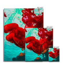 Încarcă imaginea în vizualizatorul Galerie, f Tablou Abstract Explozie Roşie