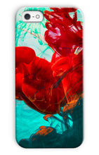 Încarcă imaginea în vizualizatorul Galerie, f Husă Telefon Abstract Explozie Roşie