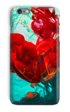 Încarcă imaginea în vizualizatorul Galerie, f Husă Telefon Abstract Explozie Roşie