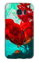 Încarcă imaginea în vizualizatorul Galerie, f Husă Telefon Abstract Explozie Roşie