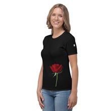 Încarcă imaginea în vizualizatorul Galerie, f Tricou Black Rose