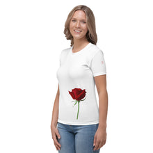 Încarcă imaginea în vizualizatorul Galerie, f Tricou White Rose