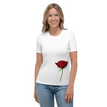 Încarcă imaginea în vizualizatorul Galerie, f Tricou White Rose