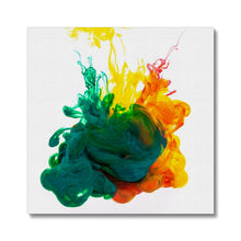 Încarcă imaginea în vizualizatorul Galerie, f Tablou Fumul Colorat Canvas
